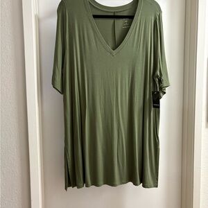 Torrid Olive Green Knit Top